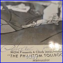 Phantom Tollbooth SIGNED BY CHUCK JONES Milo Lethargarians B&W Publicity Still Phantom Tollbooth SIGNED BY CHUCK JONES Milo Lethargarians B&W Publicity Still
