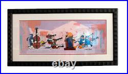 QUINTET Chuck Jones Signed Limited Edition Cel Orchestra Art Cell Looney Tunes