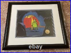 RARE ART Production Cel from Dr. Seuss How the Grinch Stole Christmas 1966