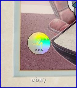 RARE Warner Bros CHUCK JONES Cel BUGS BUNNY DENTIST & DAFFY DUCK COA #344/500