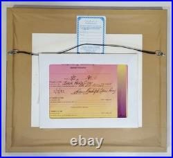 RARE Warner Bros CHUCK JONES Cel BUGS BUNNY DENTIST & DAFFY DUCK COA #344/500