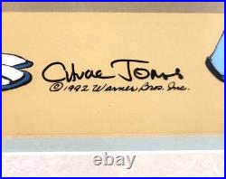 RARE Warner Bros CHUCK JONES Cel BUGS BUNNY Dentist DAFFY DUCK Comfort #344/500 RARE Warner Bros CHUCK JONES Cel BUGS BUNNY Dentist DAFFY DUCK Comfort #344/500