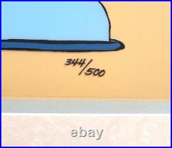 RARE Warner Bros CHUCK JONES Cel BUGS BUNNY Dentist DAFFY DUCK Comfort #344/500 RARE Warner Bros CHUCK JONES Cel BUGS BUNNY Dentist DAFFY DUCK Comfort #344/500
