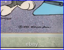 RARE Warner Bros Cel BUGS BUNNY Dentist EARTHLING 1994 AP CHUCK JONES 344/500