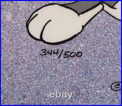 RARE Warner Bros Cel BUGS BUNNY Dentist EARTHLING 1994 AP CHUCK JONES 344/500