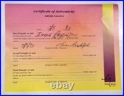 RARE Warner Bros Cel BUGS BUNNY Dentist EARTHLING 1994 AP CHUCK JONES 344/500