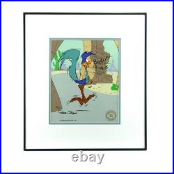 ROAD RUNNER Chuck Jones Cel Signed Limited Edition Looney Tunes Art Cell