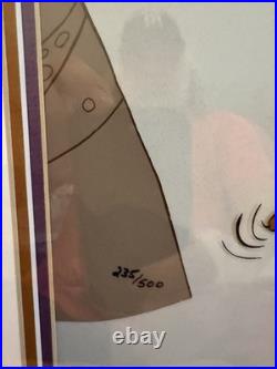 ROAD RUNNER Chuck Jones Cel Signed Limited Edition Looney Tunes Art Cell