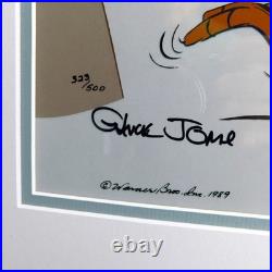 ROAD RUNNER Chuck Jones Cel Signed Limited Edition Looney Tunes Art Cell