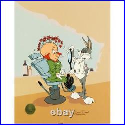 Rabbit of Seville III Sold Out Animation Cel Numbered HAND SIGNED CHUCK JONES