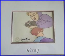 Rikki Tikki Tavi Chuck Jones Signed 1975 Original Production Cel CHOICE PIECE