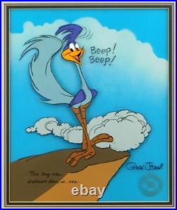 Road Runner Classic Chuck Jones Cel Signed Limited Edition