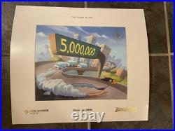 Road Runner Time Warner Bros. Artwork Special Collection Cell Bringing To Life