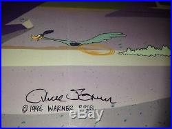 Road Runner from Chariots of Fur Signed by Chuck Jones
