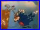 Road runner & Coyote Batman Signed Chuck Jones Animation Cel Painting