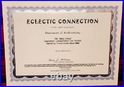 Roadrunner Cel Warner Bros Wile E Coyote Baby Chase Chuck Jones Signed Cell Rare