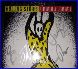 Rolling Stones Signed Voodoo Lounge CD By 4 Daryl Jones Tim Chuck Bernard Rare