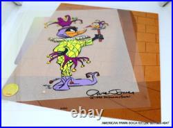 Rude Jester Chuck Jones Limited Edition AP Hand-Painted Cel Daffy Duck Unframed