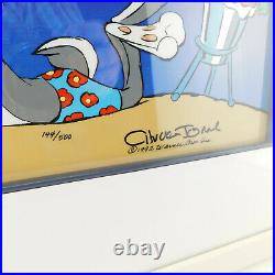 SAND TROPEZ Bugs Bunny Cel Chuck Jones Signed Limited Edition Looney Tunes Art