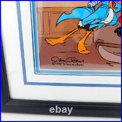 SANTA ON TRIAL Chuck Jones Cel Art Limited Edition Looney Tunes Lawyer Daffy