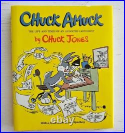 SIGNED Chuck Amuck by Chuck Jones 1st Edition/1st Printing 1989 Brand New