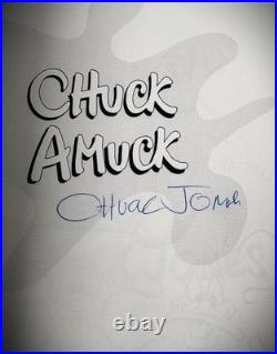 SIGNED Chuck Amuck by Chuck Jones 1st Edition/1st Printing 1989 Flat Signed