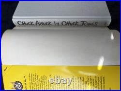 SIGNED Chuck Amuck by Chuck Jones 1st Edition/1st Printing 1989 Flat Signed