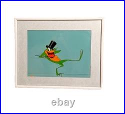 SIGNED Chuck Jones MICHIGAN J FROG Warner Brothers Animation Cel 16.5x13.5 COA