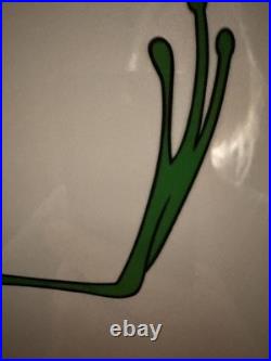 SIGNED Chuck Jones MICHIGAN J FROG Warner Brothers Animation Cel 16.5x13.5 COA