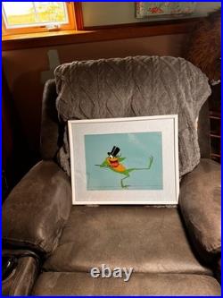 SIGNED Chuck Jones MICHIGAN J FROG Warner Brothers Animation Cel 16.5x13.5 withCOA