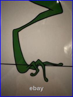 SIGNED Chuck Jones MICHIGAN J FROG Warner Brothers Animation Cel 16.5x13.5 withCOA