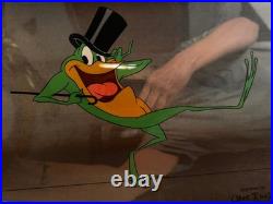 SIGNED Chuck Jones MICHIGAN J FROG Warner Brothers Animation Cel 16.5x13.5 withCOA