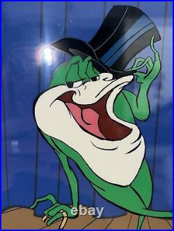 SIGNED Chuck Jones MICHIGAN J FROG Warner Brothers Animation Cel #400/500