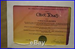 SOLD AS SET Chuck Jones signed & numbered 185/500 Looney Tunes dental collection