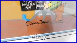 SOUND STAGE Chuck Jones Bugs Bunny Signed Movie Director Limited Edition Cel Art