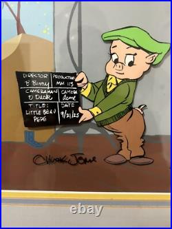 SOUND STAGE Chuck Jones Bugs Bunny Signed Movie Director Limited Edition Cel Art