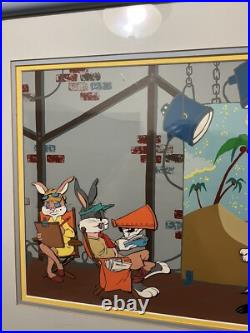 SOUND STAGE Chuck Jones Bugs Bunny Signed Movie Director Limited Edition Cel Art