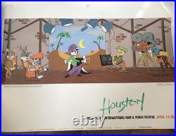 SOUND STAGE Chuck Jones Bugs Bunny Signed Movie Director Limited Edition POSTER