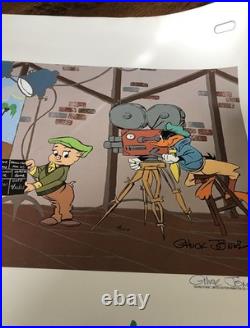 SOUND STAGE Chuck Jones Bugs Bunny Signed Movie Director Limited Edition POSTER