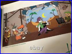 SOUND STAGE Chuck Jones Bugs Bunny Signed Movie Director Limited Edition POSTER
