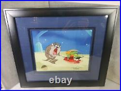 SUPERIOR DUCK 1997 Original Production Cel Signed Chuck Jones Awesome