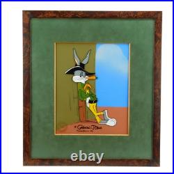 Sheriff Bugs Chuck Jones Cel Signed Bugs Bunny Looney Tunes Limited Edition