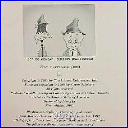 Signed Chuck Amuck Life Times of Animated Cartoonist Chuck Jones 1989 1st Print