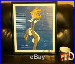 Signed Chuck Jones Bugs Bunny Animation Limited Edition Gallery Lithograph 1984