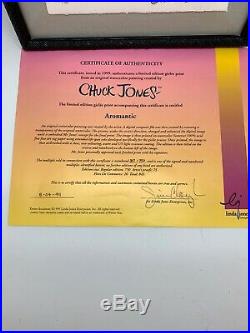 Signed Chuck Jones Limited Edition Aromantic 307/750