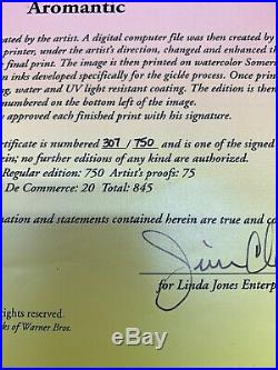 Signed Chuck Jones Limited Edition Aromantic 307/750