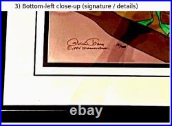 Signed Chuck Jones One Froggy Evening Michigan J Frog Cel 181/750 WB COA