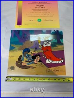 Sir Loin of Beef Chuck Jones Animation Cel Painted, Signed, COA 315/500