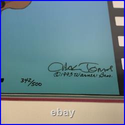 Sound Please Chuck Jones Framed Daffy Duck Limited Edition Hand-painted Cel