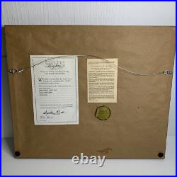 Sound Please Chuck Jones Framed Daffy Duck Limited Edition Hand-painted Cel